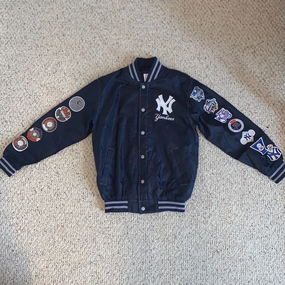 NY Yankees Wold Series Patchwork Large Jacket
